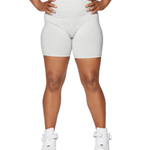 ALLURE HEATHER ENHANCED ZIPPER SHORTS - ILUS LABEL