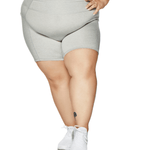 ALLURE HEATHER ENHANCED ZIPPER SHORTS - ILUS LABEL