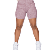 ALLURE HEATHER ENHANCED ZIPPER SHORTS - ILUS LABEL