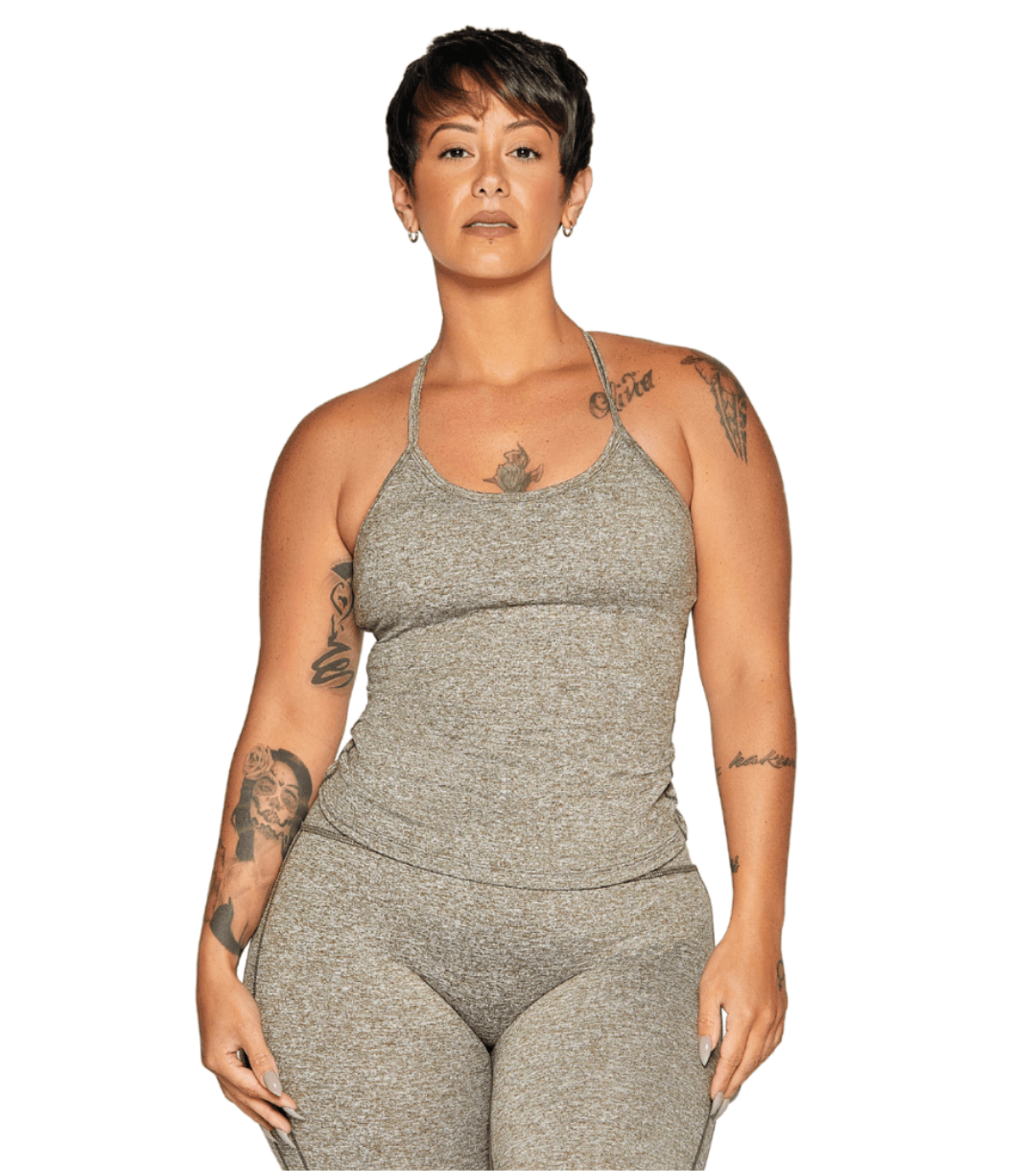 ALLURE HEATHER FULL LENGTH TOP - ILUS LABEL