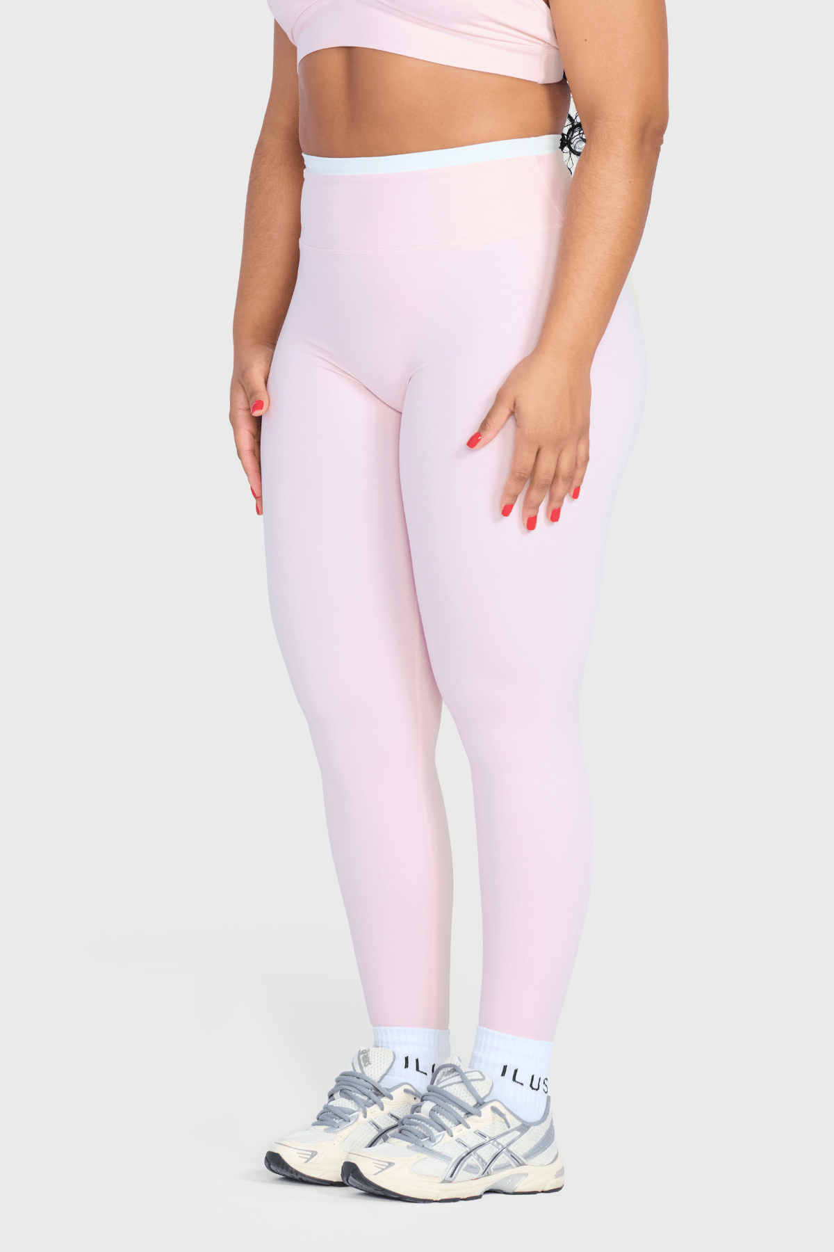 BONDED DUAL TONE LEGGINGS - ILUS LABEL