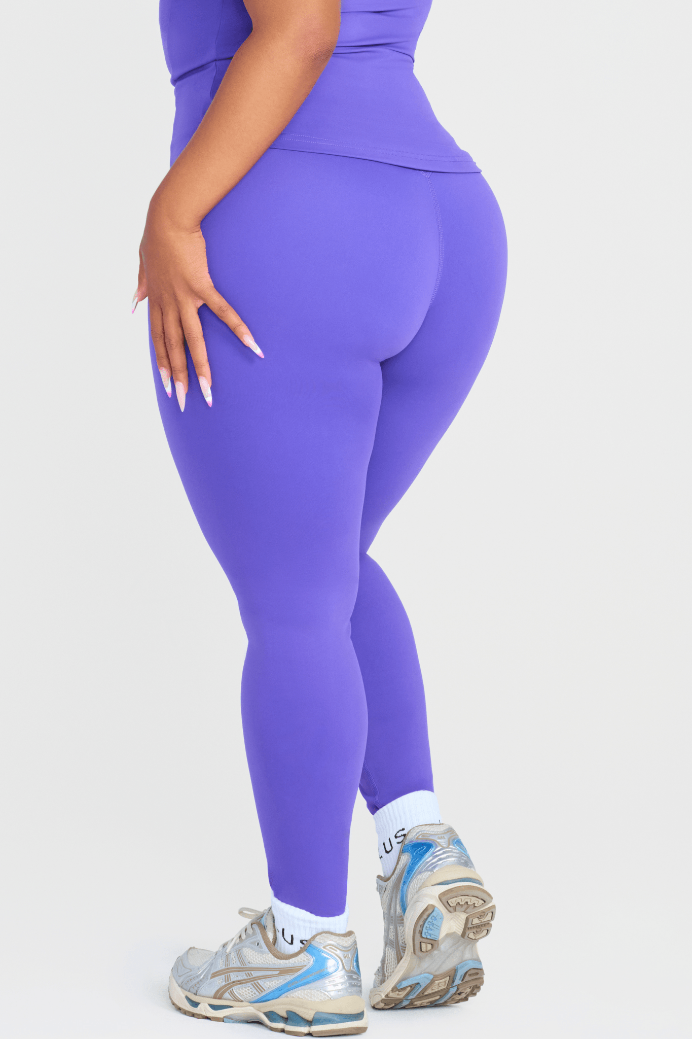 BONDED DUAL TONE LEGGINGS - ILUS LABEL