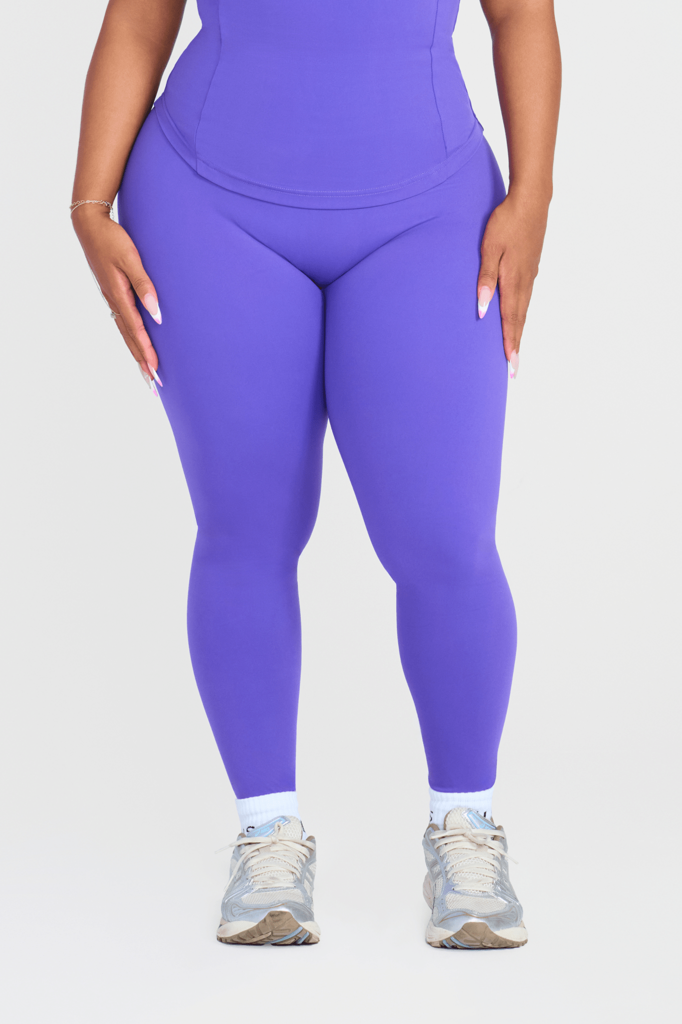 BONDED DUAL TONE LEGGINGS - ILUS LABEL