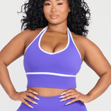 BONDED HALTER BRA - ILUS LABEL