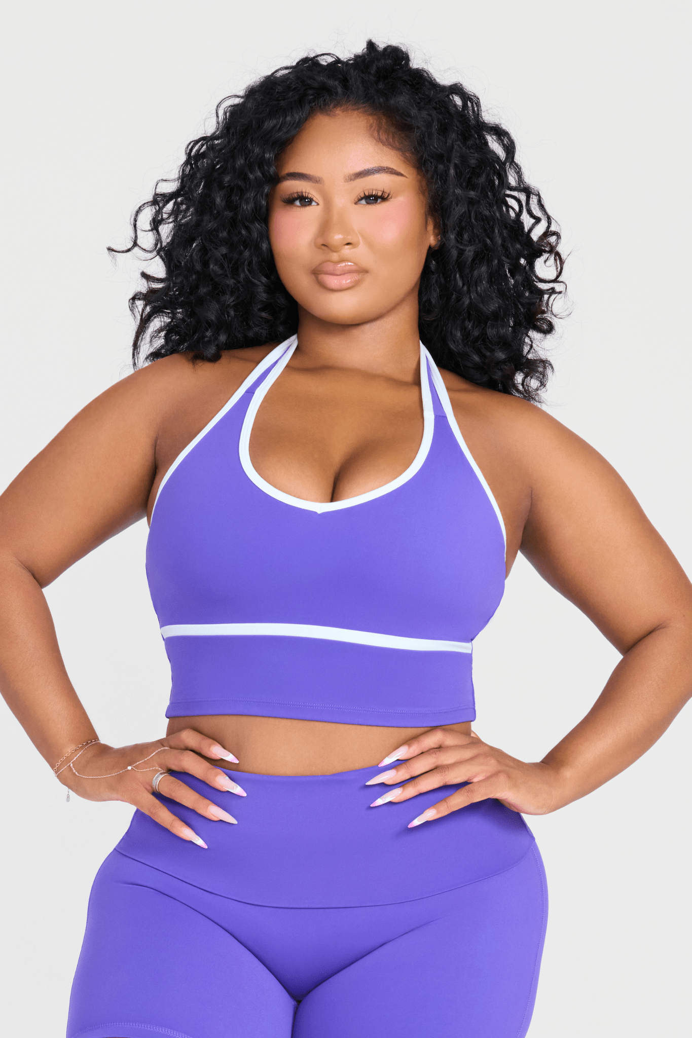 BONDED HALTER BRA - ILUS LABEL