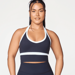 BONDED HALTER BRA - ILUS LABEL