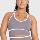 BONDED HALTER BRA - ILUS LABEL