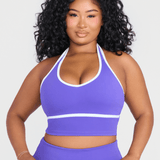BONDED HALTER BRA - ILUS LABEL