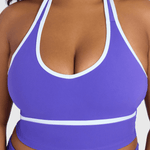 BONDED HALTER BRA - ILUS LABEL