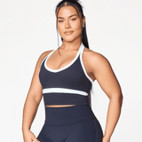 BONDED HALTER BRA - ILUS LABEL