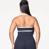 BONDED HALTER BRA - ILUS LABEL