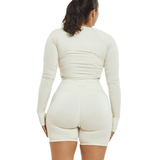 CINCH ALLURE CROSS - OVER CROP TOP - ILUS LABEL