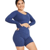 CINCH ALLURE CROSS - OVER CROP TOP - ILUS LABEL