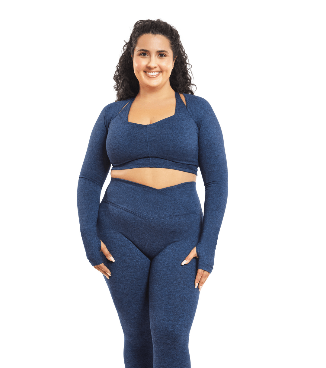 CINCH ALLURE CROSS - OVER CROP TOP - ILUS LABEL