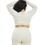 CINCH ALLURE CROSS - OVER CROP TOP - ILUS LABEL