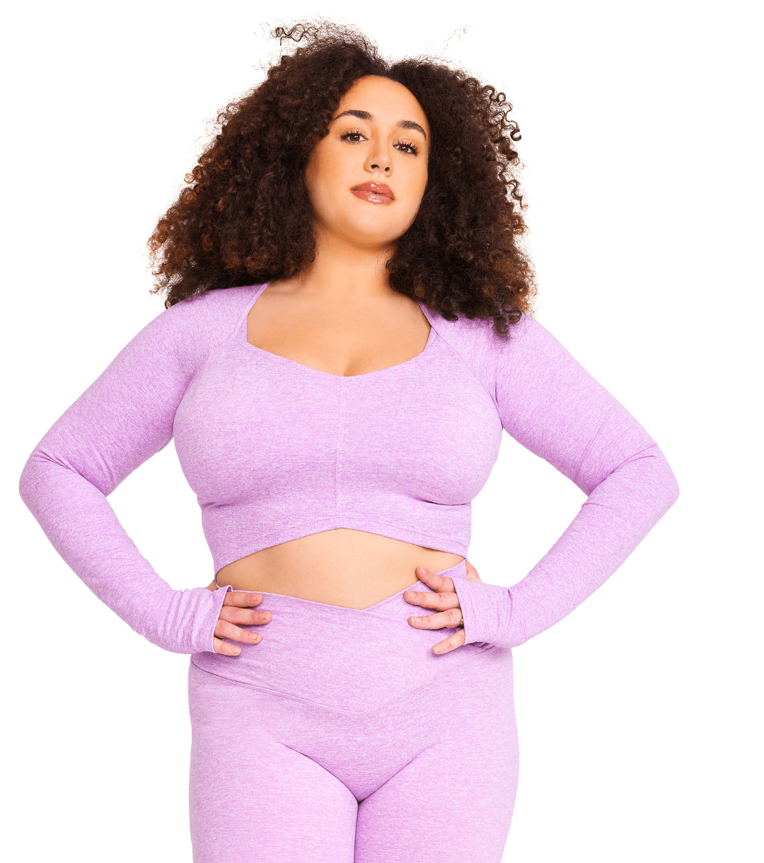 CINCH ALLURE CROSS - OVER CROP TOP - ILUS LABEL