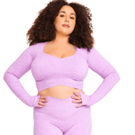 CINCH ALLURE CROSS - OVER CROP TOP - ILUS LABEL