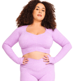 CINCH ALLURE CROSS - OVER CROP TOP - ILUS LABEL