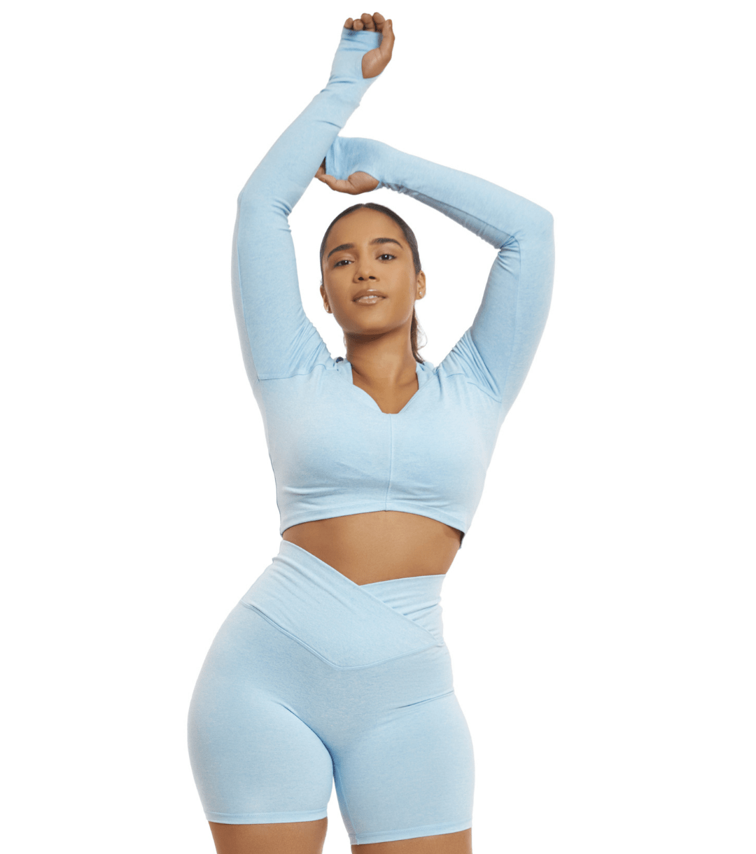 CINCH ALLURE CROSS - OVER CROP TOP - ILUS LABEL