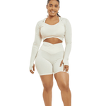 CINCH ALLURE CROSS - OVER CROP TOP - ILUS LABEL