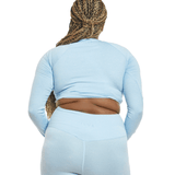 CINCH ALLURE CROSS - OVER CROP TOP - ILUS LABEL