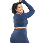 CINCH ALLURE CROSS - OVER CROP TOP - ILUS LABEL