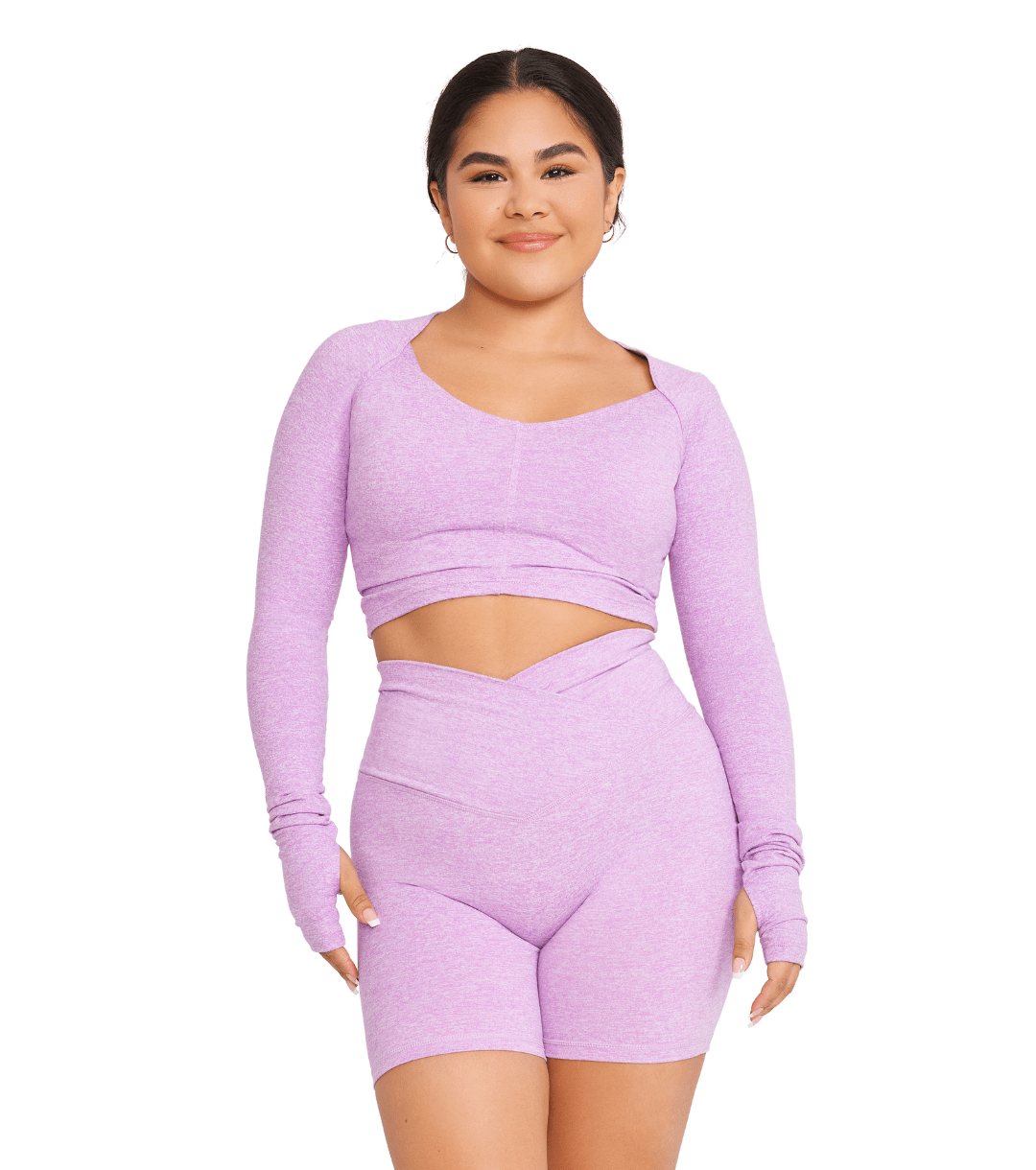 CINCH ALLURE CROSS - OVER CROP TOP - ILUS LABEL