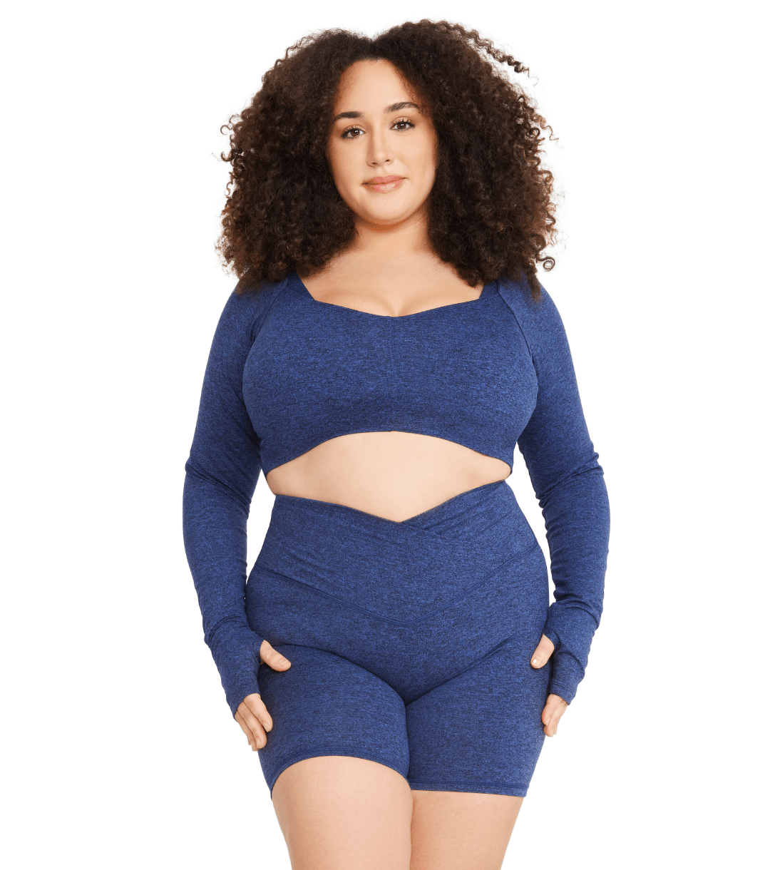 CINCH ALLURE CROSS - OVER CROP TOP - ILUS LABEL