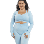 CINCH ALLURE CROSS - OVER CROP TOP - ILUS LABEL