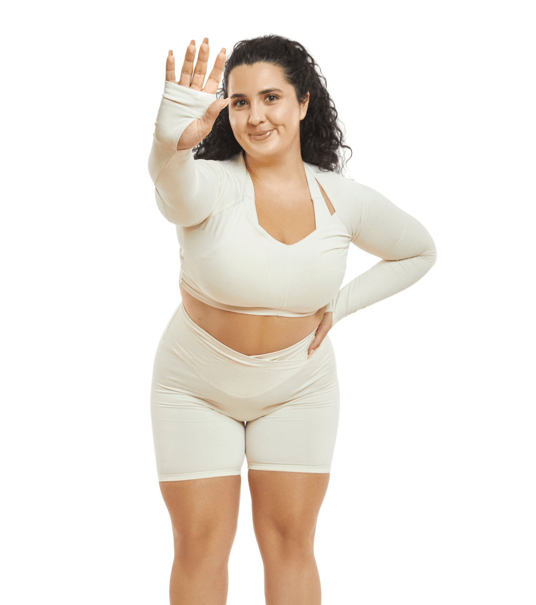 CINCH ALLURE CROSS - OVER CROP TOP - ILUS LABEL