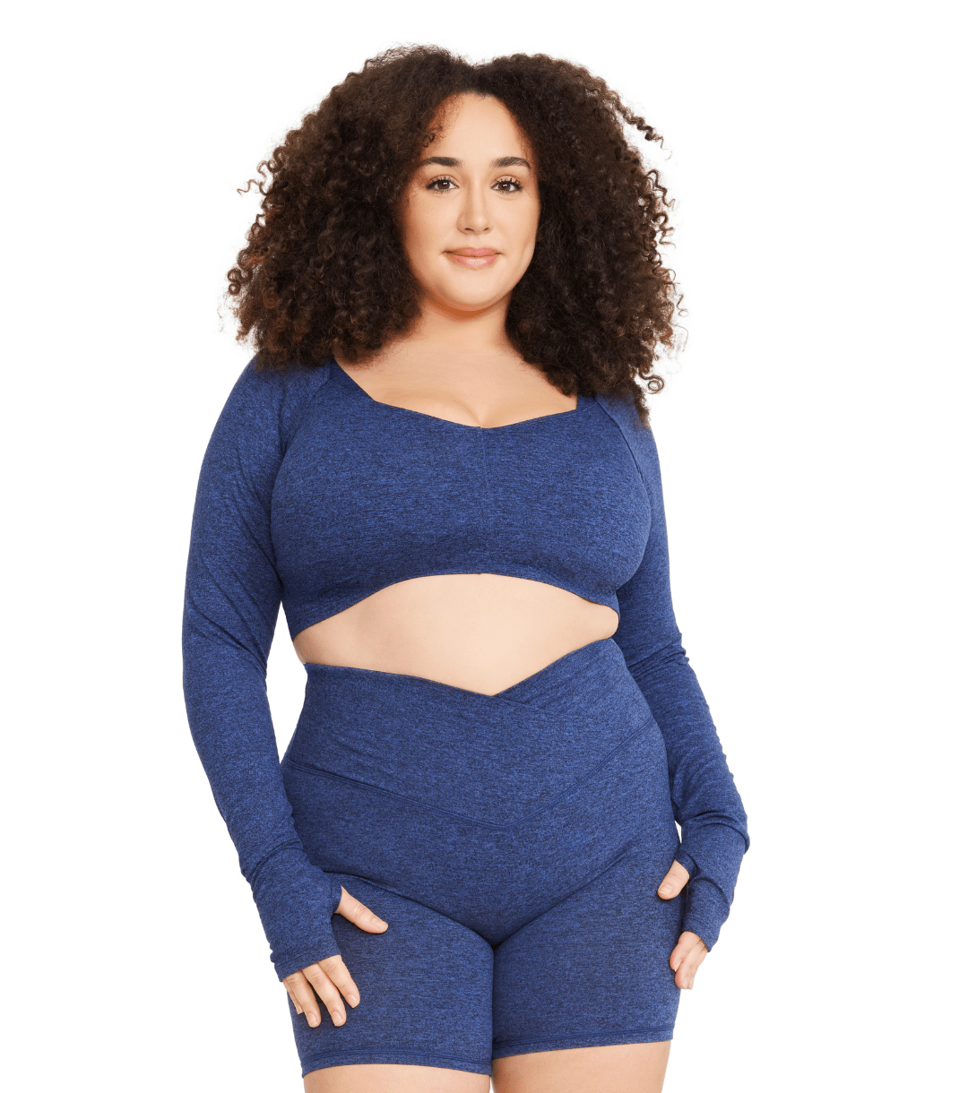 CINCH ALLURE CROSS - OVER CROP TOP - ILUS LABEL