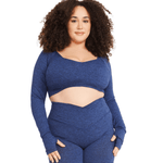 CINCH ALLURE CROSS - OVER CROP TOP - ILUS LABEL