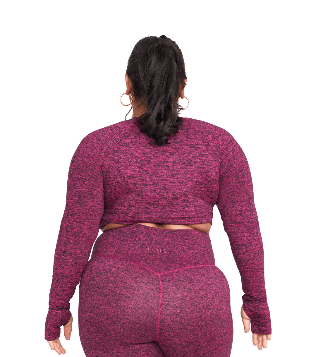 CINCH ALLURE CROSS - OVER CROP TOP - ILUS LABEL