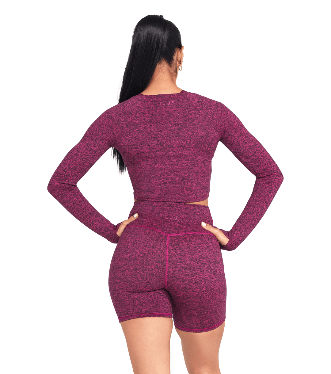 CINCH ALLURE CROSS - OVER CROP TOP - ILUS LABEL