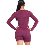 CINCH ALLURE CROSS - OVER CROP TOP - ILUS LABEL