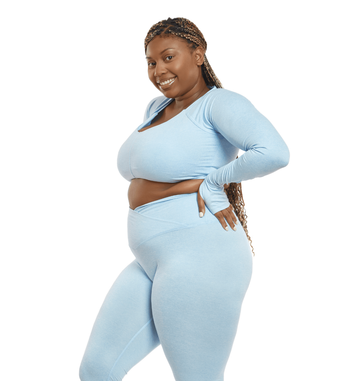 CINCH ALLURE CROSS - OVER CROP TOP - ILUS LABEL