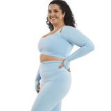 CINCH ALLURE CROSS - OVER CROP TOP - ILUS LABEL