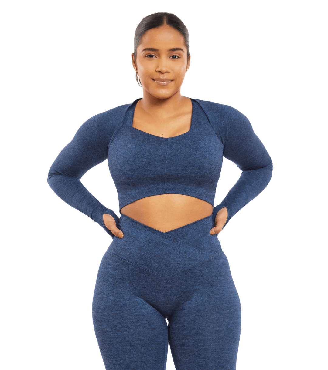 CINCH ALLURE CROSS - OVER CROP TOP - ILUS LABEL