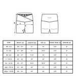 CINCH ALLURE CROSS OVER SHORTS - ILUS LABEL