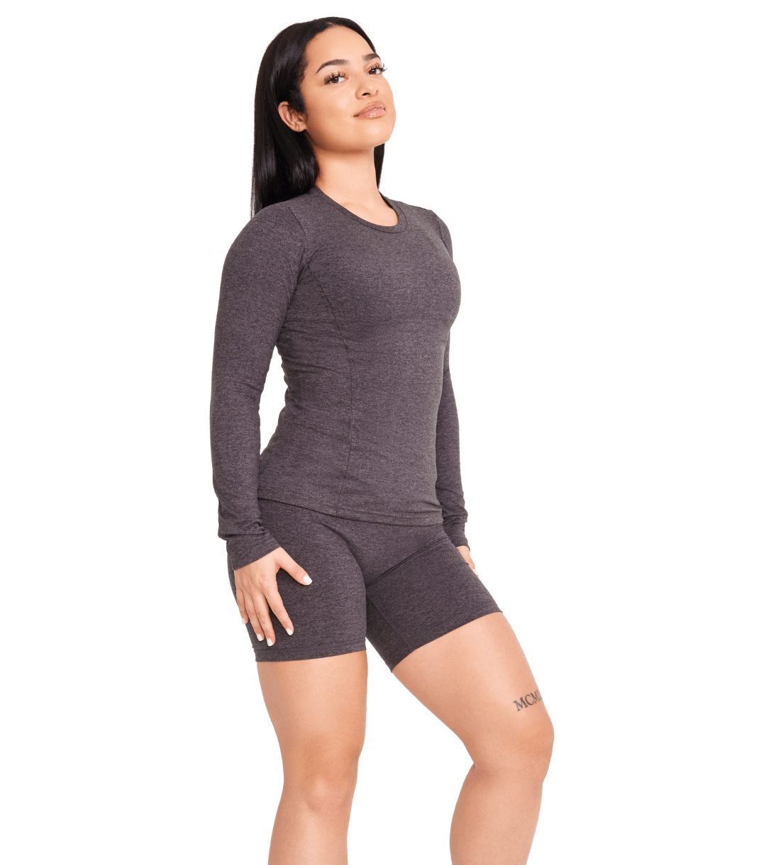 CINCH ALLURE FULL LENGTH LONG SLEEVE TEE - ILUS LABEL