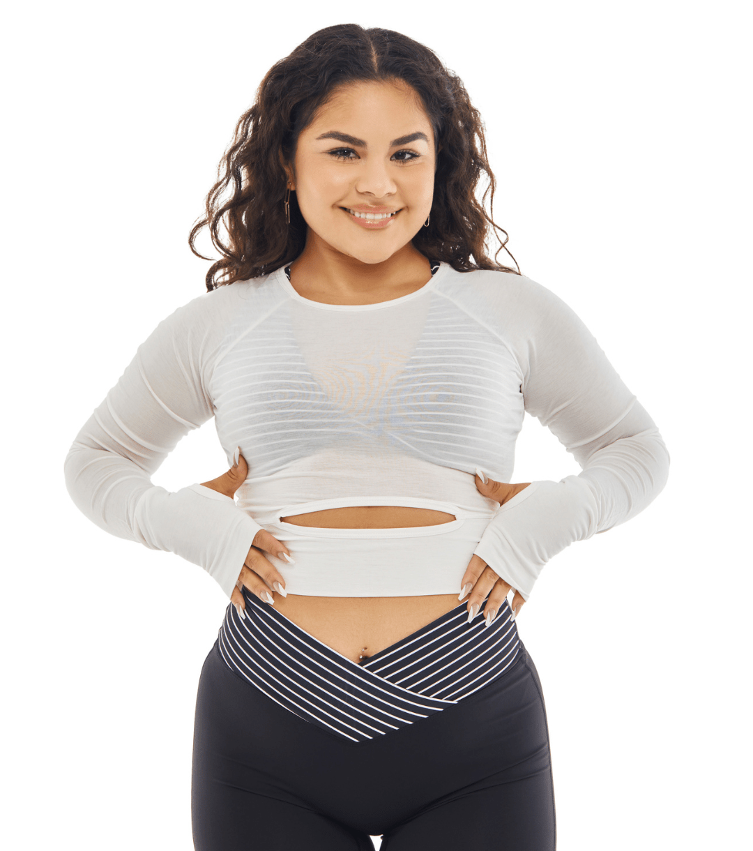 EFFORTLESS CROPPED TOP - ILUS LABEL