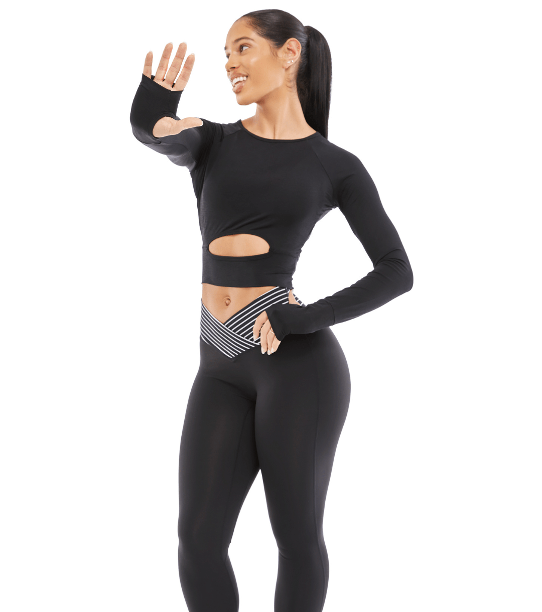 EFFORTLESS CROPPED TOP - ILUS LABEL