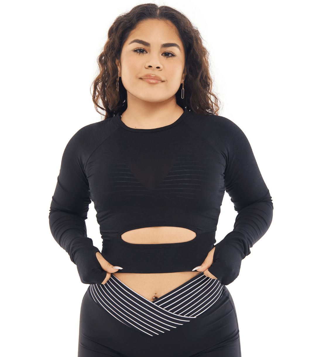 EFFORTLESS CROPPED TOP - ILUS LABEL