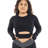 EFFORTLESS CROPPED TOP - ILUS LABEL