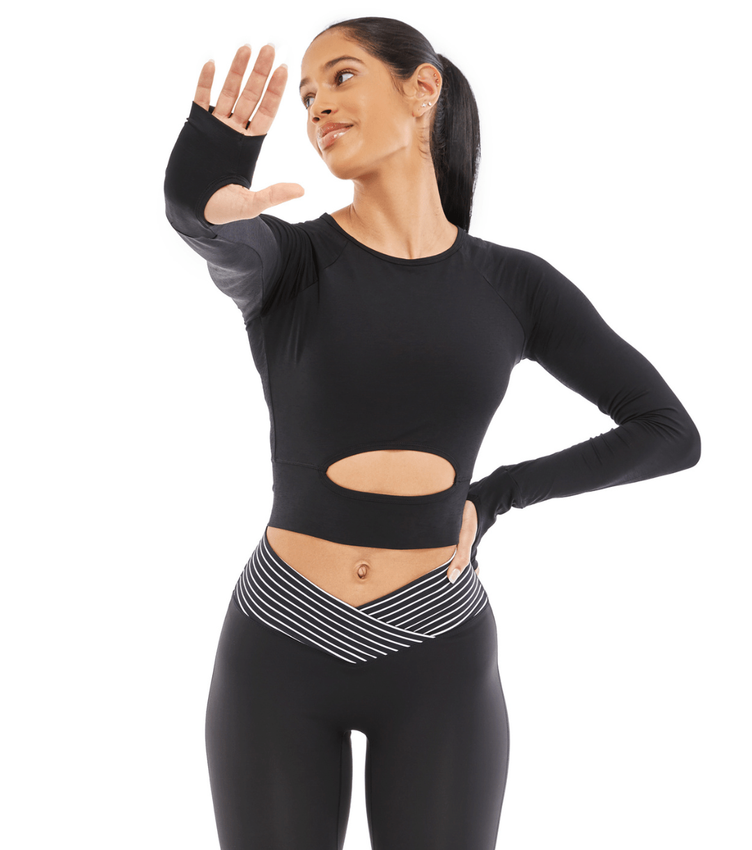 EFFORTLESS CROPPED TOP - ILUS LABEL