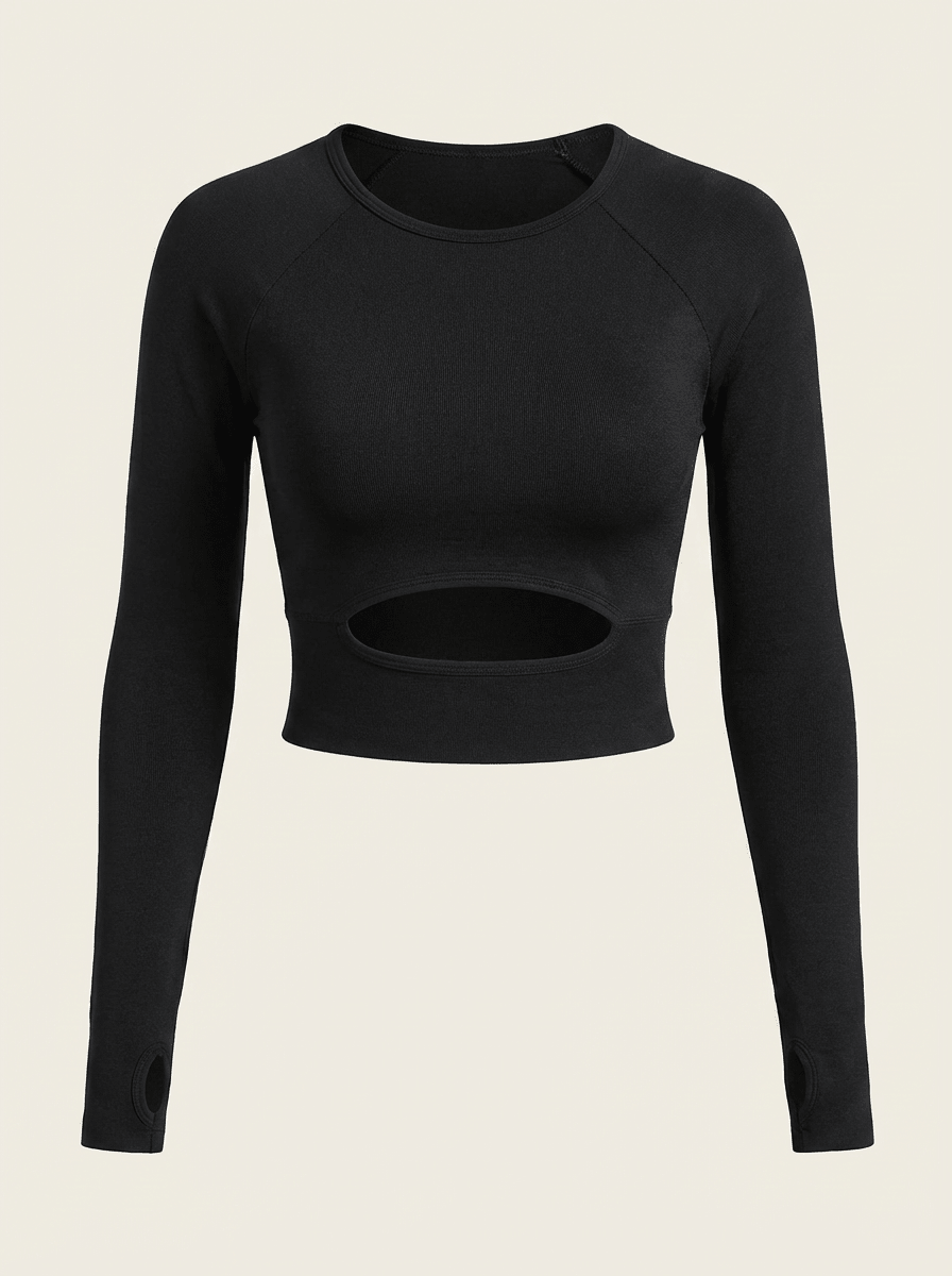 EFFORTLESS CROPPED TOP - ILUS LABEL