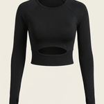 EFFORTLESS CROPPED TOP - ILUS LABEL