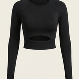 EFFORTLESS CROPPED TOP - ILUS LABEL