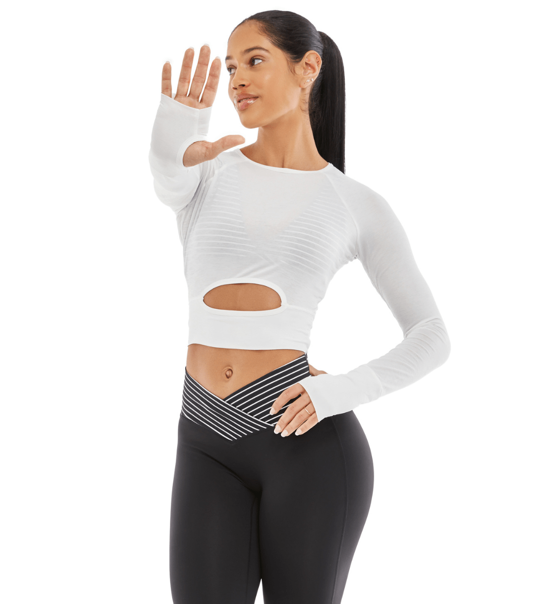 EFFORTLESS CROPPED TOP - ILUS LABEL