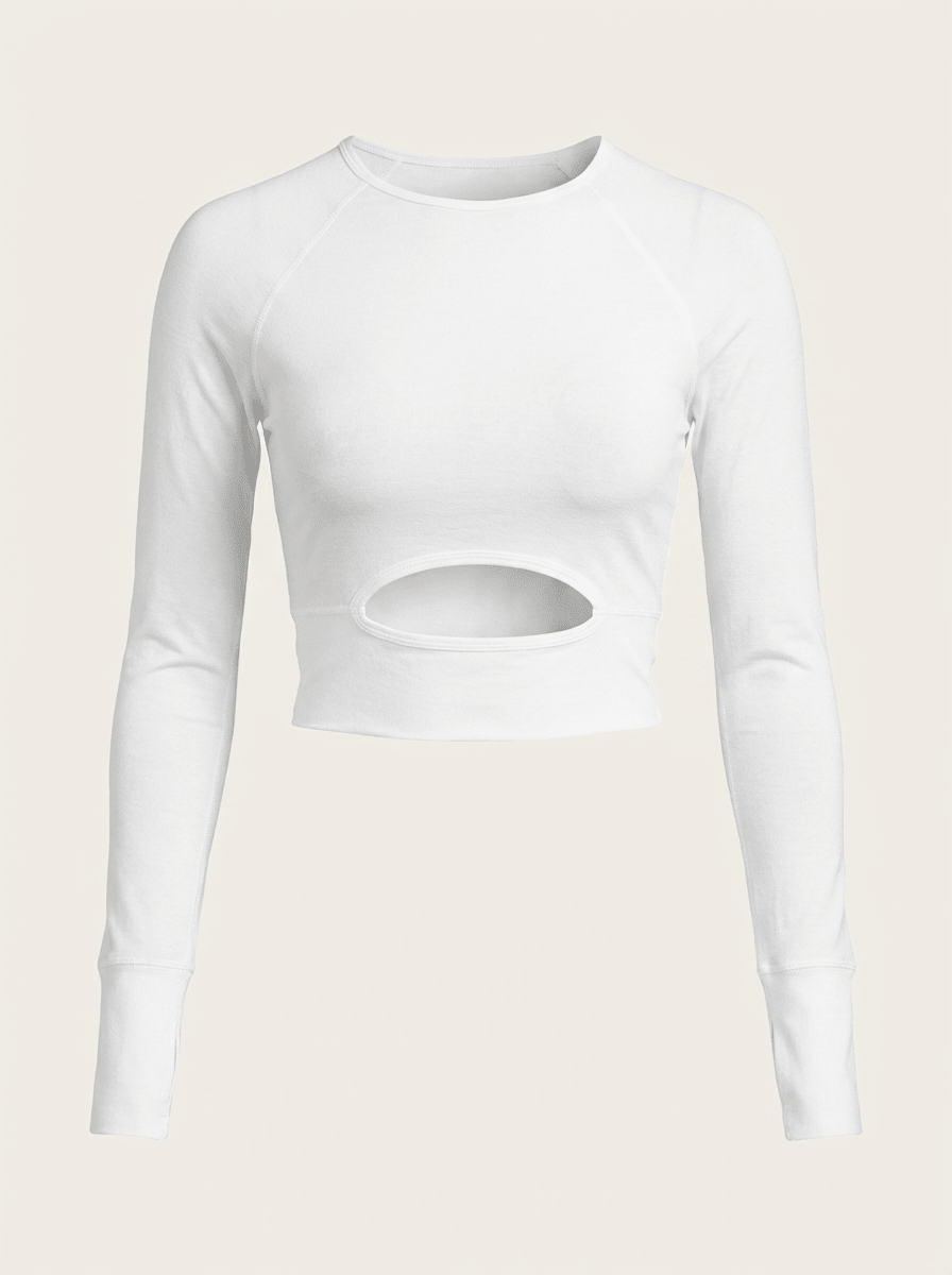 EFFORTLESS CROPPED TOP - ILUS LABEL